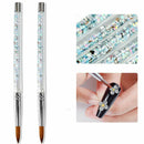 Painting Pen For Acrylic Powder 100% Nylon Acrylic Nail Brush Nail Art Brush