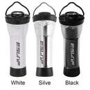 LED Lamp Adjustable Lighthouse Flashlights USB Charging for Outdoor (Black A)