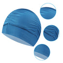 SPA Swimming Caps for Adults Women Men Soft Sports Pool Hat (Dark Green) Newly