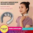 Heating Electric Cervical Neck Massager Shoulder Musle Relax Pain Relief~