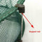 Automatic Fishing Net Trap Cage Round Shape Open For Crab I5J4 Lobster A5P5