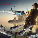 Fishing Tackle Minnow Swimming Fish Baits Trout Worm Hook Silicone Soft Lures