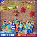 Creative Banners Party Supplies Pull Flag Reusable for School Season Party