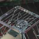 Stainless Steel Folding Backpacking Camping Stove Campfire BBQ Grill Rack