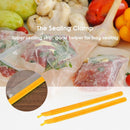 2pcs Plastic Seal Stick Storage Grip Kitchen Clip Sealing Clamp (18.7cm) Newly