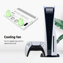 Dual Controller Charger Console Vertical Stand Charging Station Fan Cooler