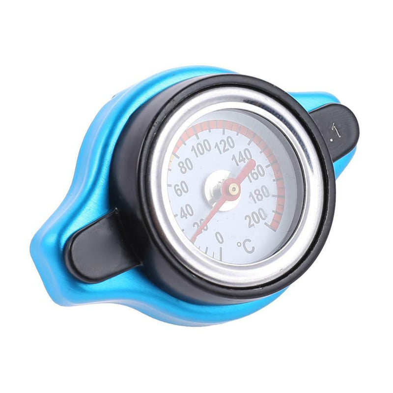 Small Head Car Radiator Cap Water Temp Meter Thermostatic Gauge (1.1Bar)