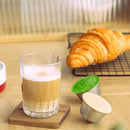 Milk Capsule Reusable Coffee Filters Refillable Stainless Steel for Dolce G
