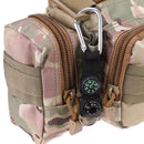 Broadroot 3 in 1 Keychain with Compass and Thermometer