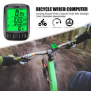 SunDing Bicycle Wired Computer Waterproof Backlight Odometer Speedometer
