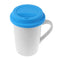 Silicone Cup Lid Reusable Anti-dust Leakproof Insulation Cup Cover (Blue)
