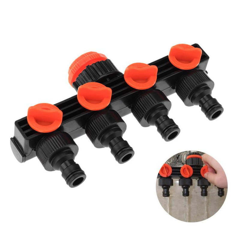 4 Kind Faucet Connector Hose Pipe Splitter Drip Irrigation Garden B
