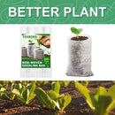 10pcs Biodegradable Nursery Plant Growing Bags Nonwoven Seedling Planter Pouch