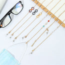 Slip Adjustable Glasses Chain Necklace Strap Sunglasses Lanyards Colorful Beads
