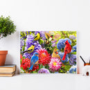 DIY Diamond Painting Flower Bird Full Round Drill Art Picture Home Decor