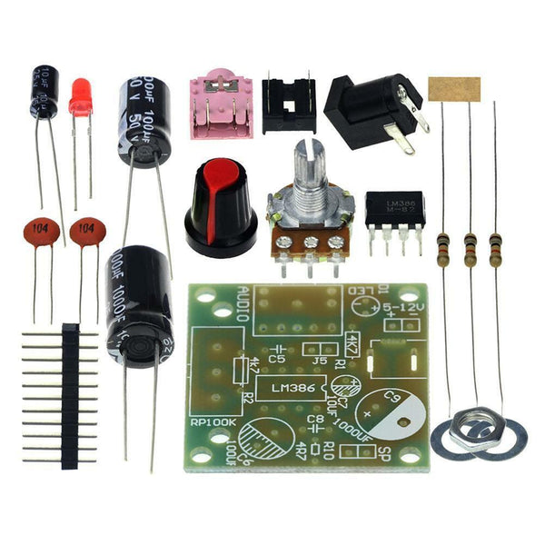 DIY lm386 Ultra Mini Power Amplifier Board Kits Low Power 7T6T Consumption S6X0