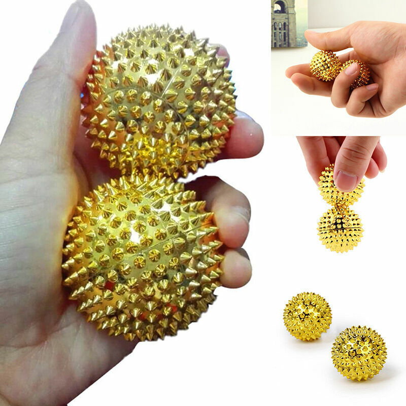 2 Acupuncture Ball Pain hand Palm Relief Massage Stimulation Dcjf Needle M6K6