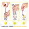 Egg Topper Cracker Set, Cutter with 2 Cups, 2 Spoons, for Hard, Soft Boiled Eggs