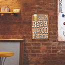 Letters Metal Sign Plaque Retro Wall Posters for Home Cafe Bar Decor (5)