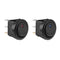 10pcs Car Auto Boat On Off Round Dot LED Rocker Toggle Switch(Blue)