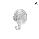 Wreath Hanger Suction Cup Hooks Clear Vacuum For Front Windows Glass Shower U8E8