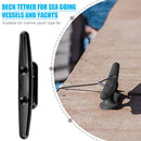 Outdoor Boat Ship Nylon Plastic Mooring Cleat Yacht Dock Deck Marine Bollar