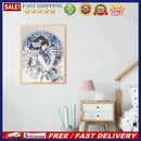 Chinese Style Beauty 5D Diamond Painting Partial Special Shaped Drill (K056)