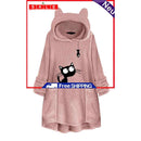 Sherpa Hood Wearable Blanket Ultra Soft Comfy Wrap Sleeved Throw Blanket Robe