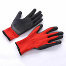 1 PAIR LATEX COATED NYLON WORK GLOVES SAFETY GARDEN BUILDERS GRIP K9V7