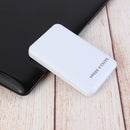 2.5 inch USB3.0 to SATA 3.0 HDD Hard Disk Drive External Case Box (White)