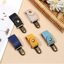 #A Hat Clips on Bag Travel Hat Keeper Holder PU Leather Backpack Luggage Duck Cl