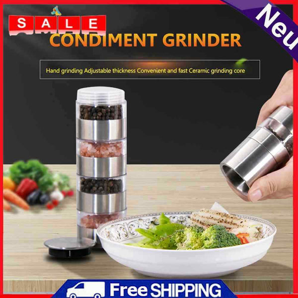 Portable Spice Jars Bottle BBQ Spice Container Grill Spice Organizers
