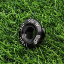 MUQZI CNC MTB Road Bike M19 Crank Cover Screws Crankset Bolt Cap (Black)