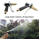High Pressure Water Spray Gun Metal Brass Nozzle Car Lawn Garden Pipe Wash J8P8
