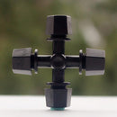 Misting Cross Spray Nozzles Garden Irrigation Sprinklers Drippers (10pcs)