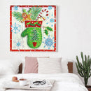 5D DIY Special Shaped Diamond Painting Gloves Cross Stitch Craft Kit Decor