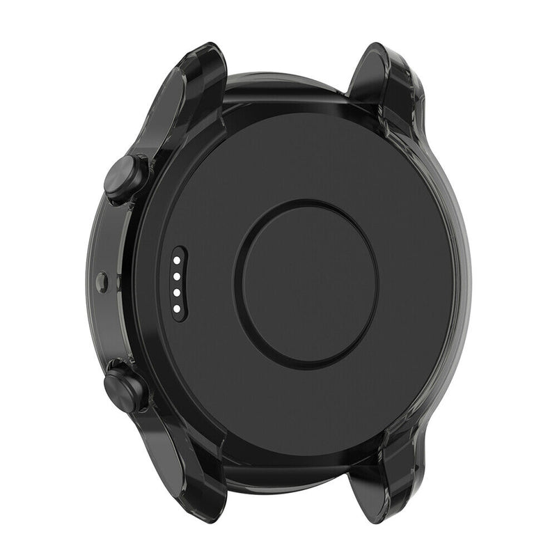 Soft TPU Case for TicWatch Pro 3 Pro 3 Lite Smartwatch Accessories (Black) Newly