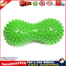 Peanut Shape Massage Fitness Ball Stress Relax Body Spiky Massager (Green) Newly