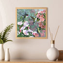 Diamond Painting 5D Full Round Drill Mosaic DIY Hummingbird Flower Kit for Home