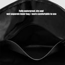 SULAITE Waterproof Motorcycle Tail Bag Rear Seat Riding Backpack (Yellow)