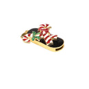 Crystal Christmas Candy Bar USB2.0 Flash Drive Pendrive Memory U Disk (8G)