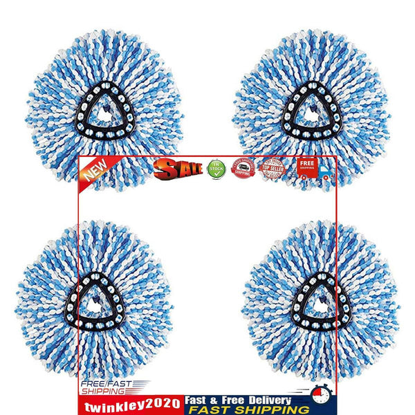 Mop Heads Cleaning Floor Head Mop for O-Cedar EasyWring RinseClean (4pcs) Newly