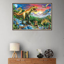 Dinosaur 5D Round Diamond Painting Embroidery DIY Needlework Cross Stitch/B