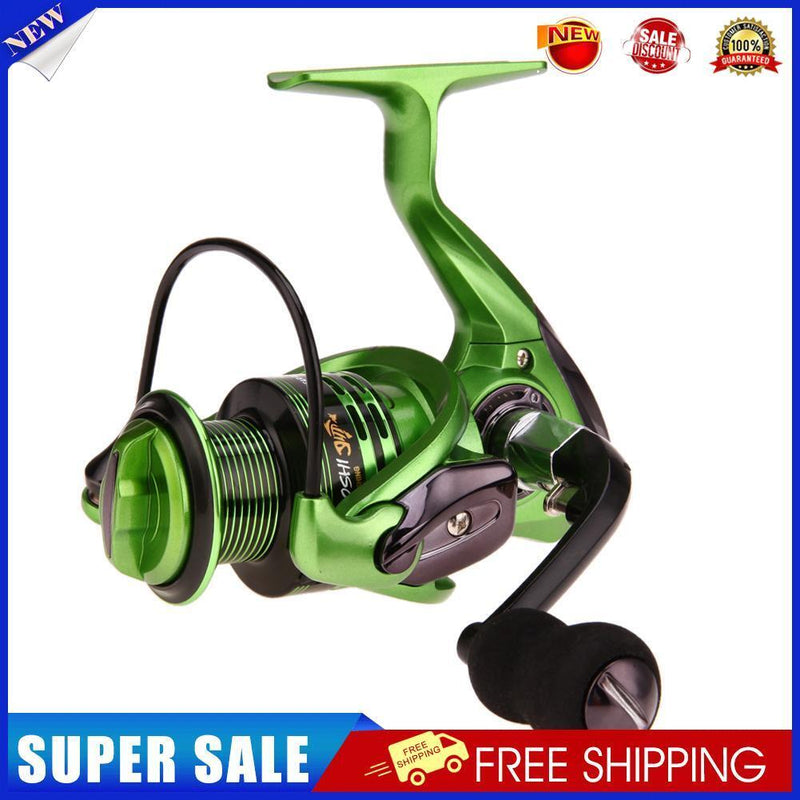 Metal Arm 13+1BB Fishing Reel 1000-7000 series Gapless Head Spinning Wheel