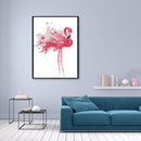 Needlework Kit Pink Animal Stamp DIY Living Room Wall 11CT Handmade Cross Sti