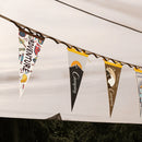 Outdoor Camping Bunting Pennant Garland Tent Scene Layout Triangle Hanging