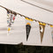Outdoor Camping Bunting Pennant Garland Tent Scene Layout Triangle Hanging