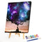 Memory Starry Oil Paint By Numbers Kits Canvas Picture Wall Art DIY Craft C