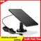10W 5V Solar Cells Charger for Home Light System/Outdoor Camera Surveillance