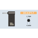 PD Type-C Female to DC Male Plug Converter for Lenovo Ideapad 20V (4x1.7mm)